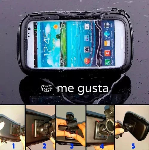 Soporte Porta Celular Moto Impermeable