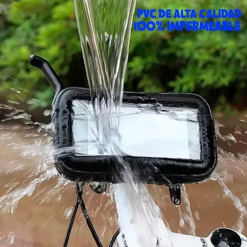 Soporte Porta Celular Moto Impermeable